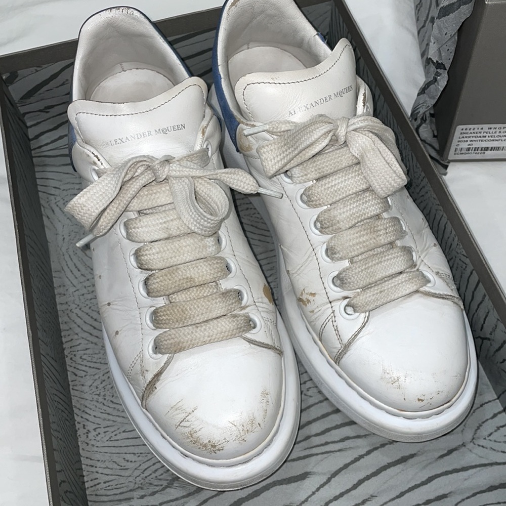 Alexander McQueen Suede Oversized Sneakers